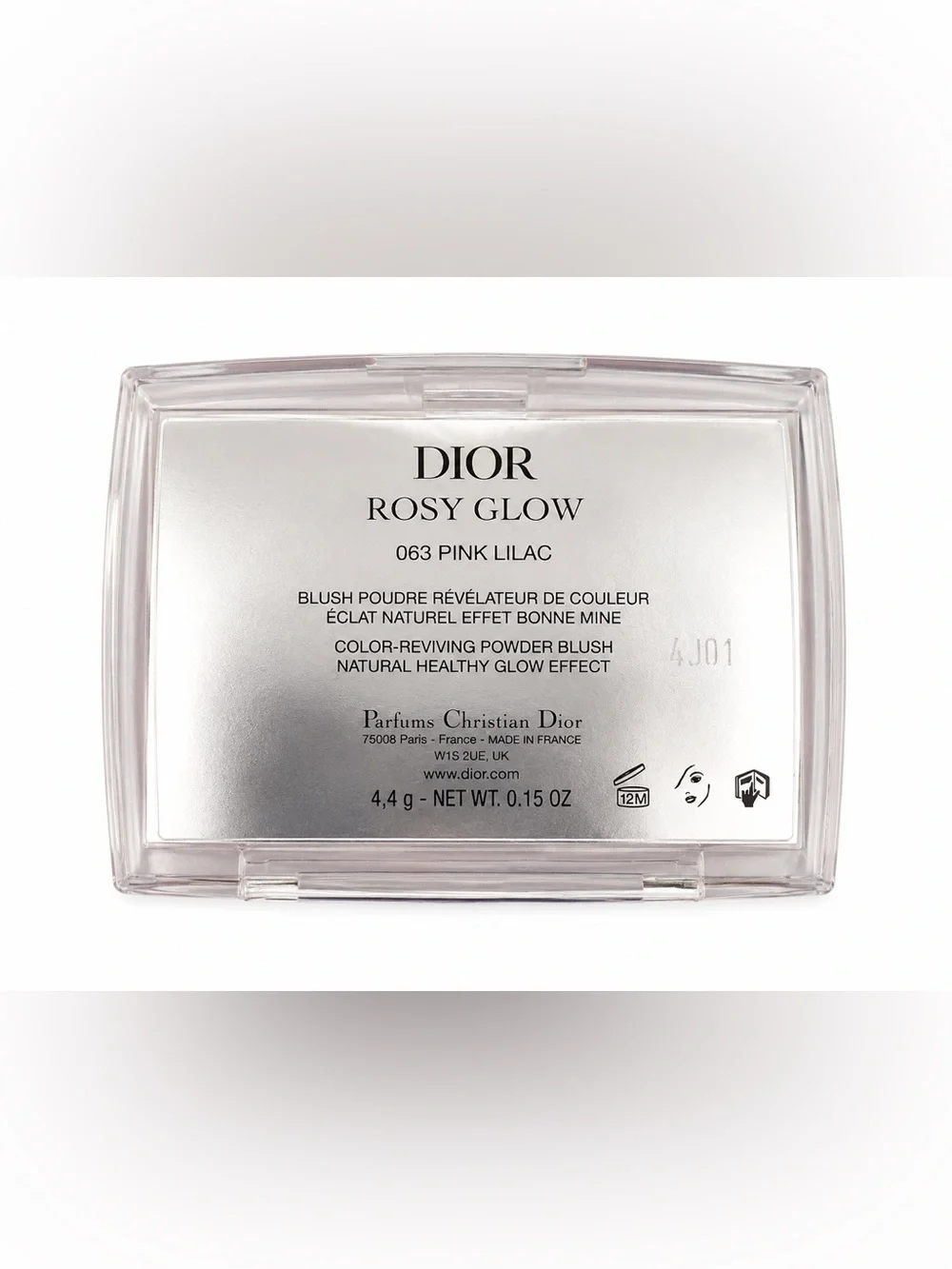 NWOB Dior Rosy Glow Blush 063 Pink Lilac Full Size Viral PH-Activated